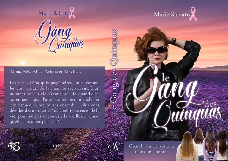 Couverture broché le gang des quinquas