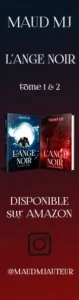 marque page des deux tomes de l'Ange Noir